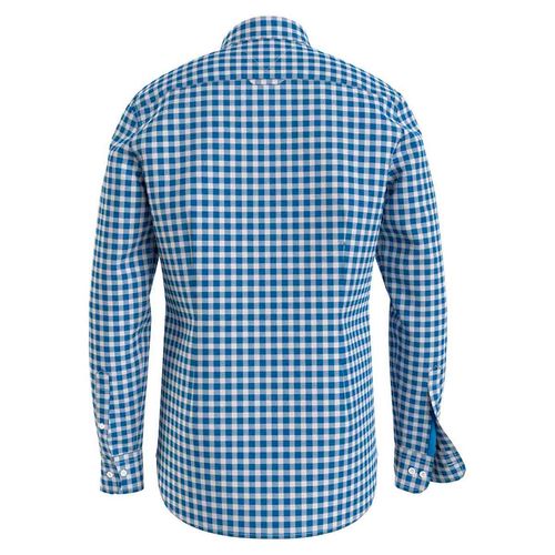 Camisa Casual Para Caballero Tommy Hilfiger Azul MW0MW34604-0MT