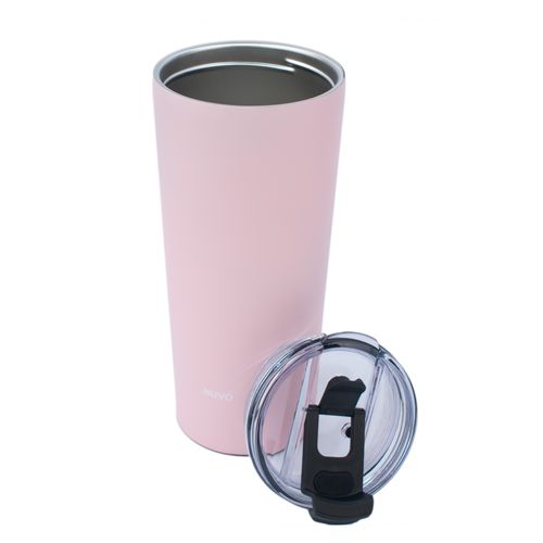 Termo para cafe doble pared 600 ml Regalos Siglo XXI rosa 2415-4341