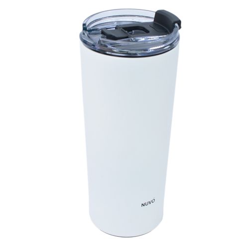 Termo para cafe doble pared 600 ml Regalos Siglo XXI blanco 2415-4345