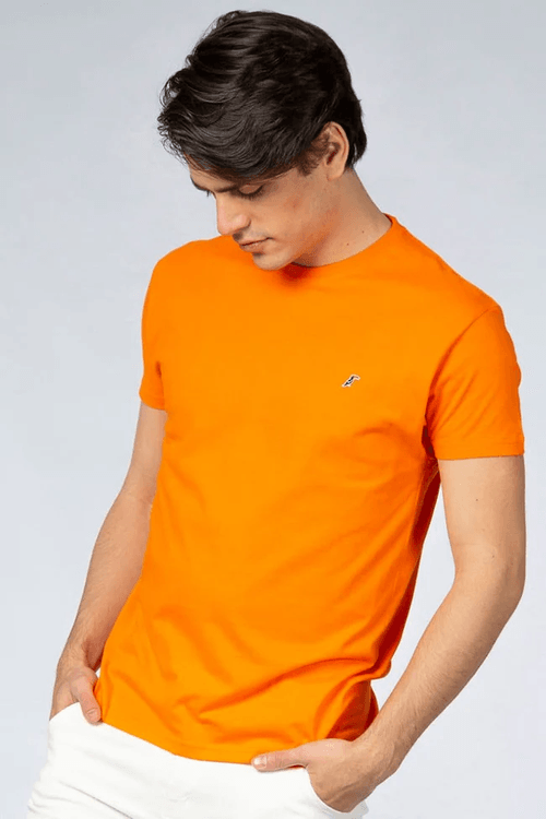 Playera Casual Para Caballero Tucane Naranja AIR NARANJA