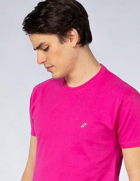 Playera Casual Para Caballero Tucane Fucsia AIR FUCSIA