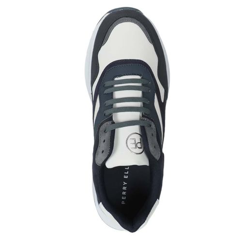 Tenis Casual Para Caballero Perry Ellis Azul 7598