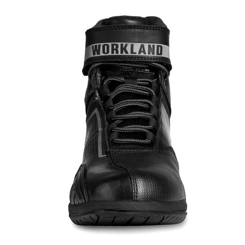 Bota De Motociclista Para Caballero Workland Negro 80016