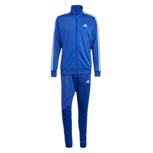 Conjunto para Caballero Adidas 3 Stripes Tricot Basic Azul IC6761