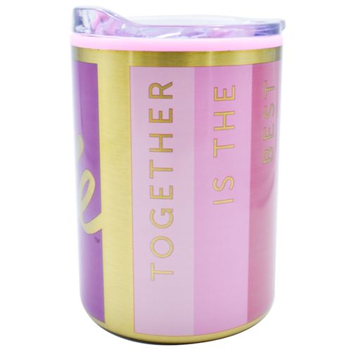 Termo doble pared barbie 350 ml Regalos Siglo XXI rosa 2415-3815