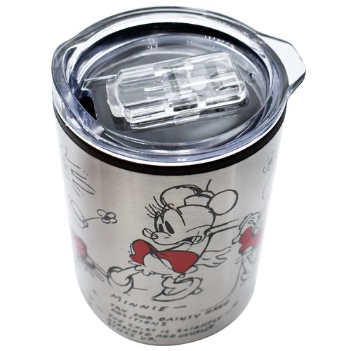 Termo de Acero Inoxidable 350 ml Minnie Regalos Siglo XXI Gris 2415-3497