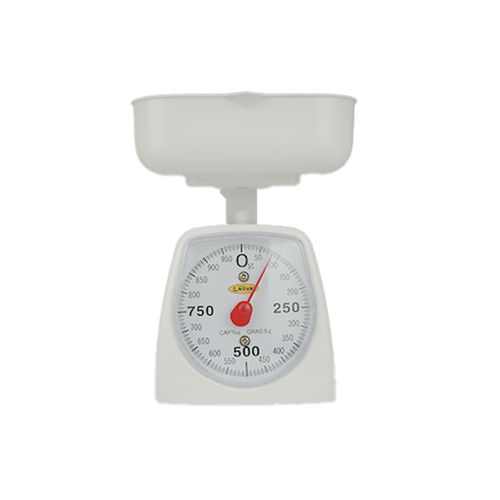 Báscula cocina Noval 1 kg blanca KCA