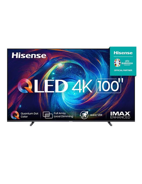 Pantalla Hisense 100p qled negro 100u76n