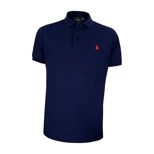 Playera Tipo Polo Para Caballero Polo Club Marino 101 CH