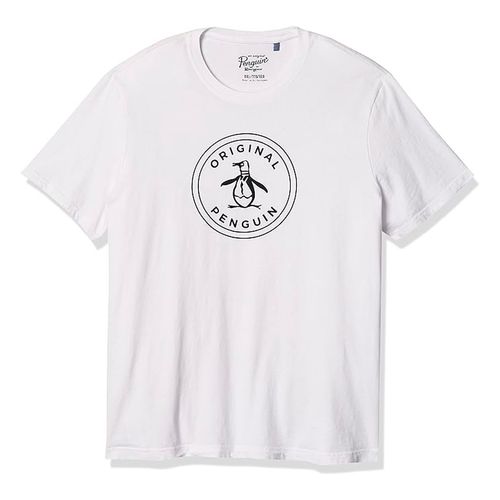 Playera Casual Para Caballero Original Penguin Blanco OPKB0499 S