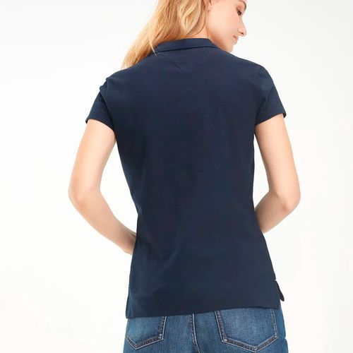 Playera tipo polo Tommy Hilfiger marino para dama 1M57636661-403