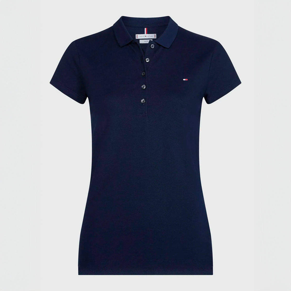 Playera tipo polo Tommy Hilfiger marino para dama 1M57636661-403