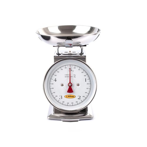 Báscula cocina Noval 5kg/25g plata SD