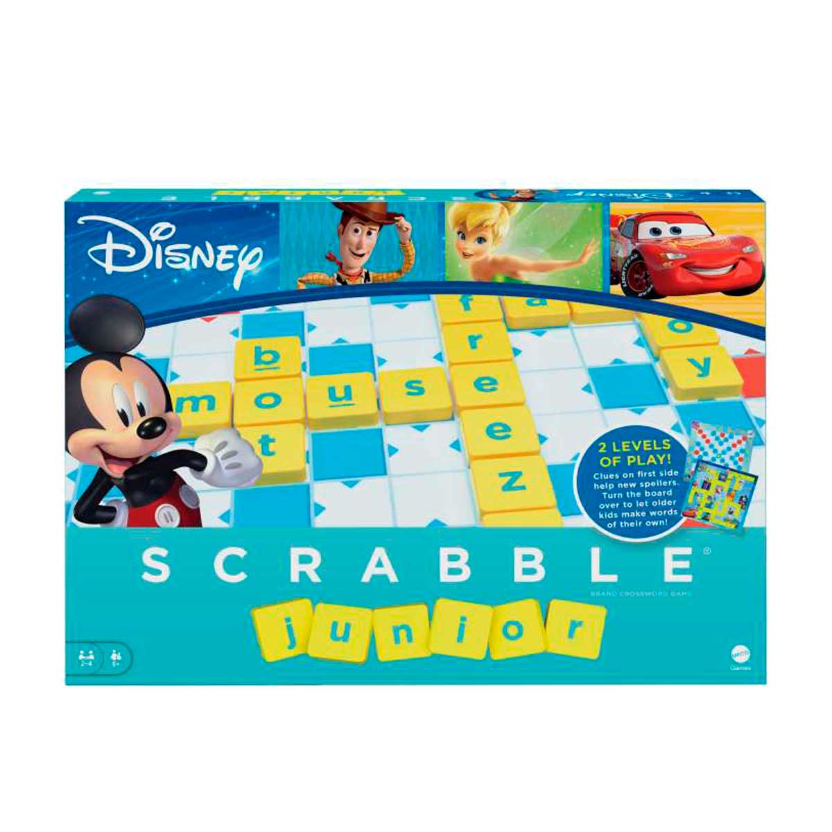 Juego De Mesa Scrabble Junior Mattel Multicolor GYH65 - La Marina