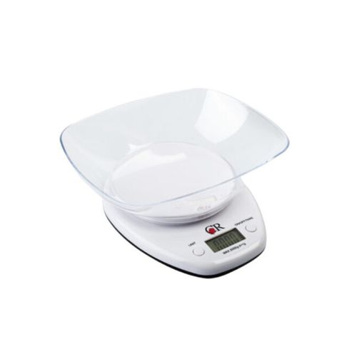 Báscula cocina cr 5kg/1g blanca EKS-003