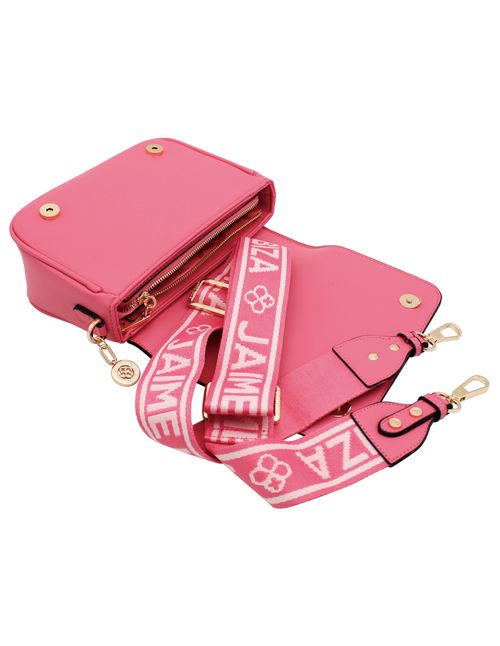 Bolso casual para dama Jaime Ibiza rosa ji 2417