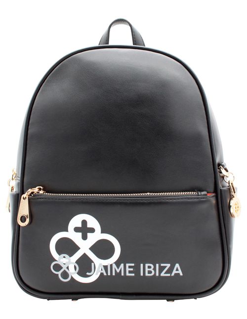 Backpack Casual Para Dama Jaime Ibiza Negro JI 2418