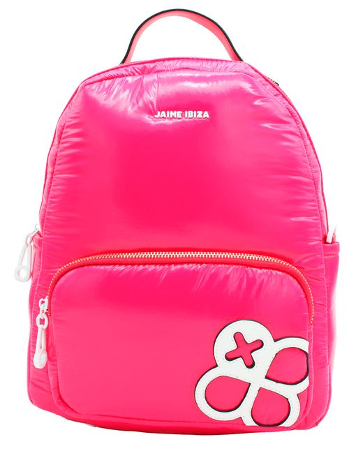 Backpack casual para dama Jaime Ibiza rosa ji 2423