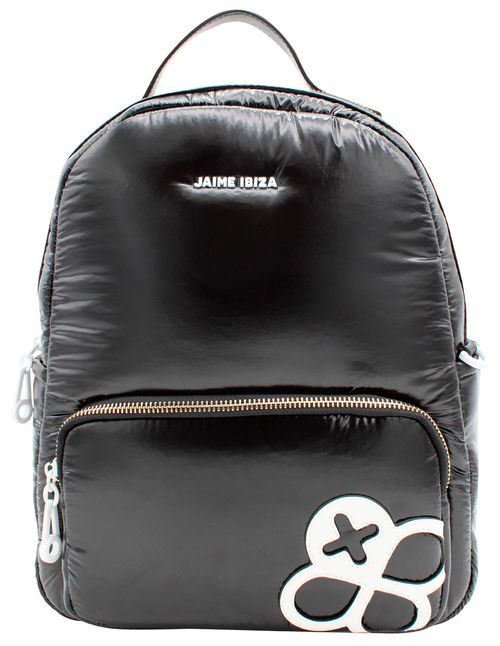 Backpack casual para dama Jaime Ibiza negro ji 2424