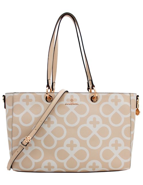 Bolso Casual Para Dama Jaime Ibiza Chocolate Mega Taupe JI 2442