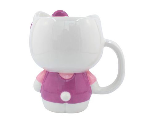 Tarro De Ceramica 3D Hello Kitty 591 ml Regalos Siglo XXI Rosa 1778-35