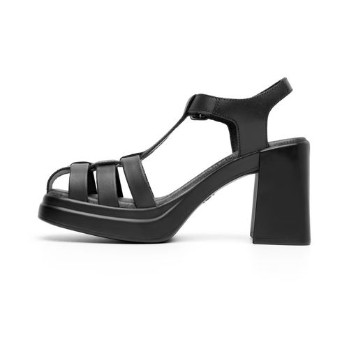 Sandalia De Plataforma Para Dama Flexi Negro 127604