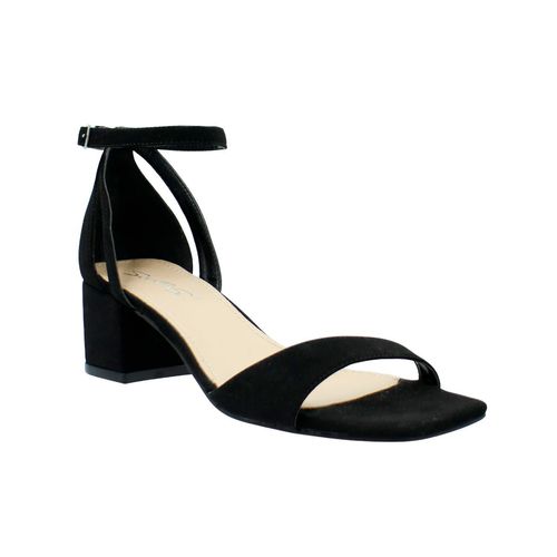 Sandalia casual Senties negro para dama 84-854