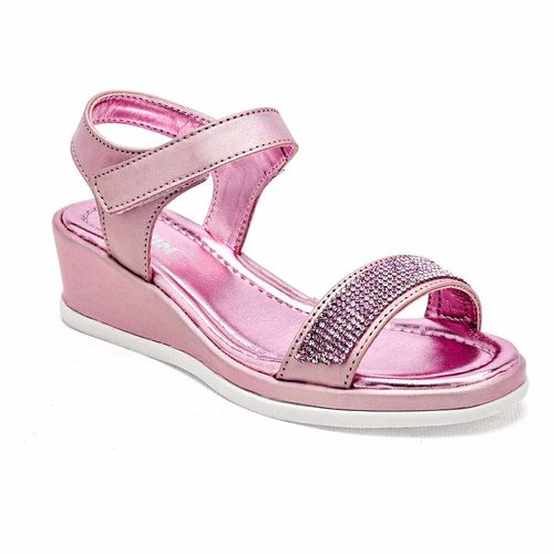 Sandalia Casual Para Niña Yuyin Rosa 24154