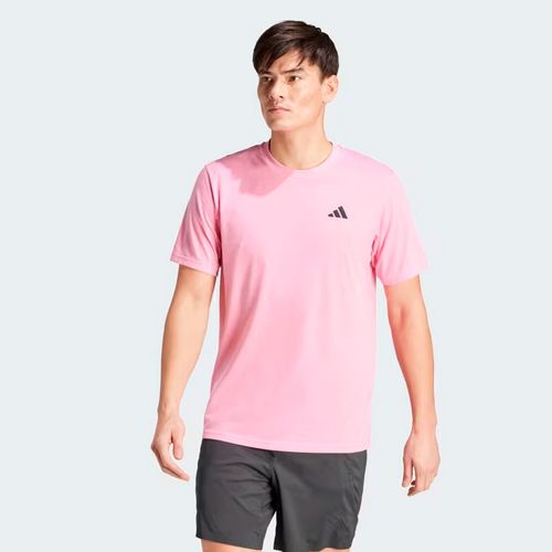 Playera deportiva para caballero Adidas rosa is1671