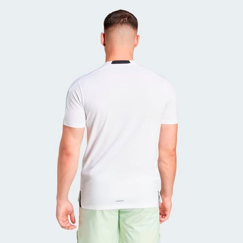 Playera Deportiva Para Caballero Adidas Blanco IS3808