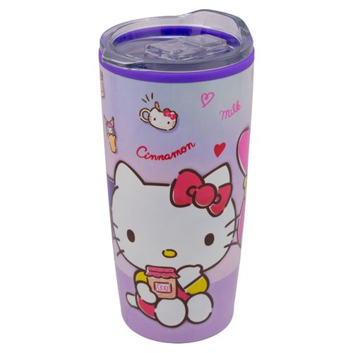 Termo doble pared hello kitty 500 ml Regalos Siglo XXI morado 2415-4248
