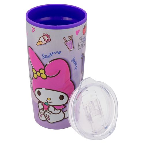 Termo doble pared hello kitty 500 ml Regalos Siglo XXI morado 2415-4248