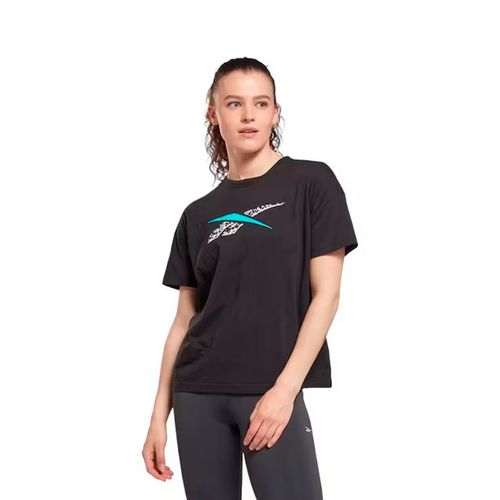 Playera deportiva para dama Reebok negro hd0947