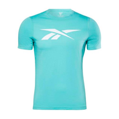 Playera Deportiva Para Caballero Reebok Azul HI6296