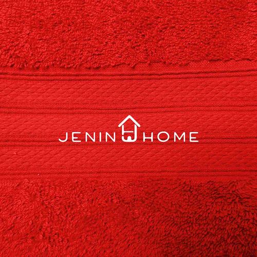 Toalla De Medio Baño Jenin Home Rojo ROYAL HOME