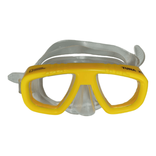 Juego de Snorkel para Niños National Geographic Talla 15-19 Amarillo 3120