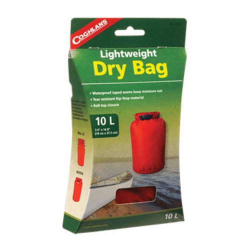 Bolsa de viaje impermeable Coghlan's 10 litros 1107 rojo