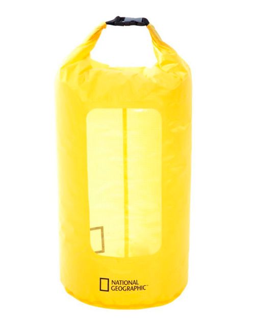 Bolsa de viaje bolsa seca impermeable 13 litros National geographic mod. bng1013 amarillo