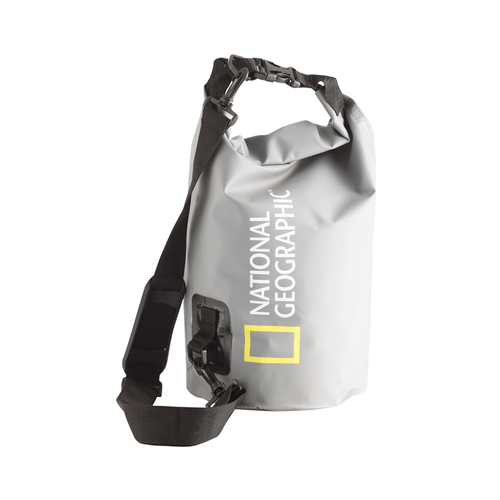 Bolsa de viaje bolsa seca impermeable 5 litros National geographic mod. bng2005 gris