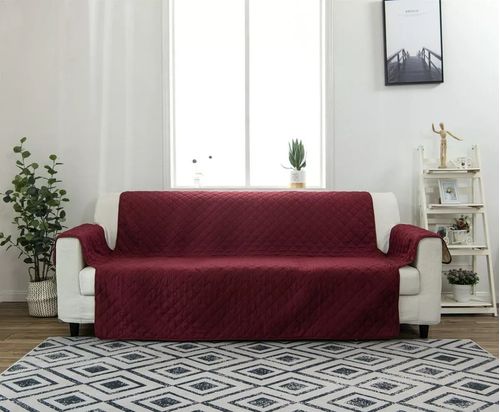 Cubre salas B.Kind & Beyond tinto/beige doble vista stretch
