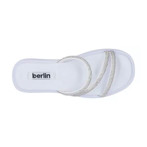 Sandalia Casual Para Dama Berlin Blanco 73090102