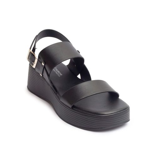 Sandalia Casual Para Dama Furor Negro 26097C/N