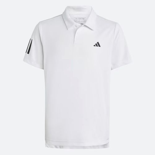 Camisa Tipo Polo Para Caballero Adidas Blanco HR4220