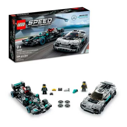 Automóvil Mercedes Armable Lego Multicolor 76909