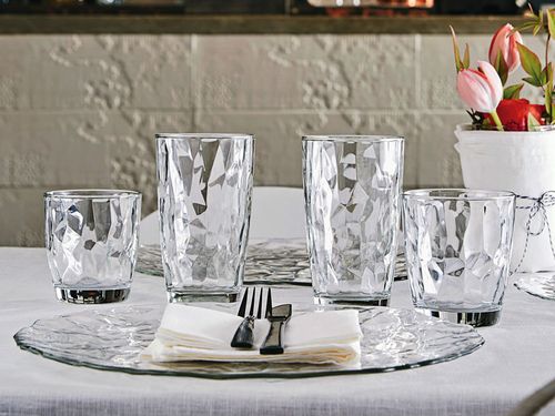Vasos diamond Regalos Siglo XXI transparente 1522-1214