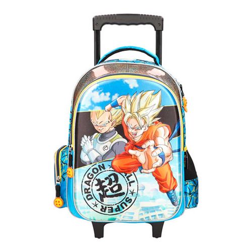 Mochila de ruedas para niño Dragon Ball multicolor dbs099-bp141t