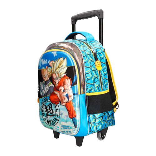 Mochila De Ruedas Para Niño Dragon Ball Multicolor DBS099-BP141T