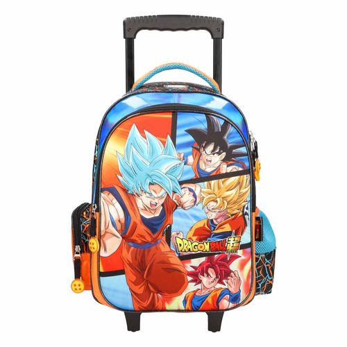 Mochila De Ruedas Para Niño Dragon Ball Multicolor DBS115-BP141T