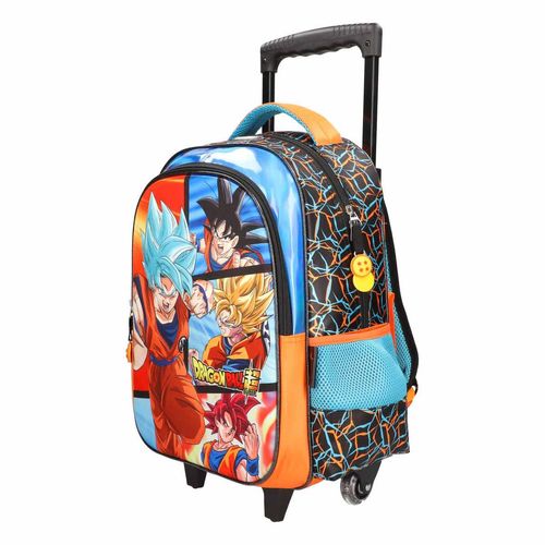 Mochila De Ruedas Para Niño Dragon Ball Multicolor DBS115-BP141T