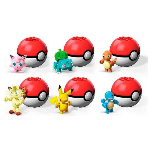 Set De Construcción Pokemon Multicolor GFC85